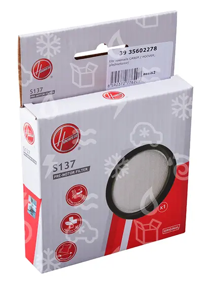 filtr vysavače CANDY / HOOVER, předmotorový